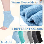 Twistover toeless pedicure socks folded pack