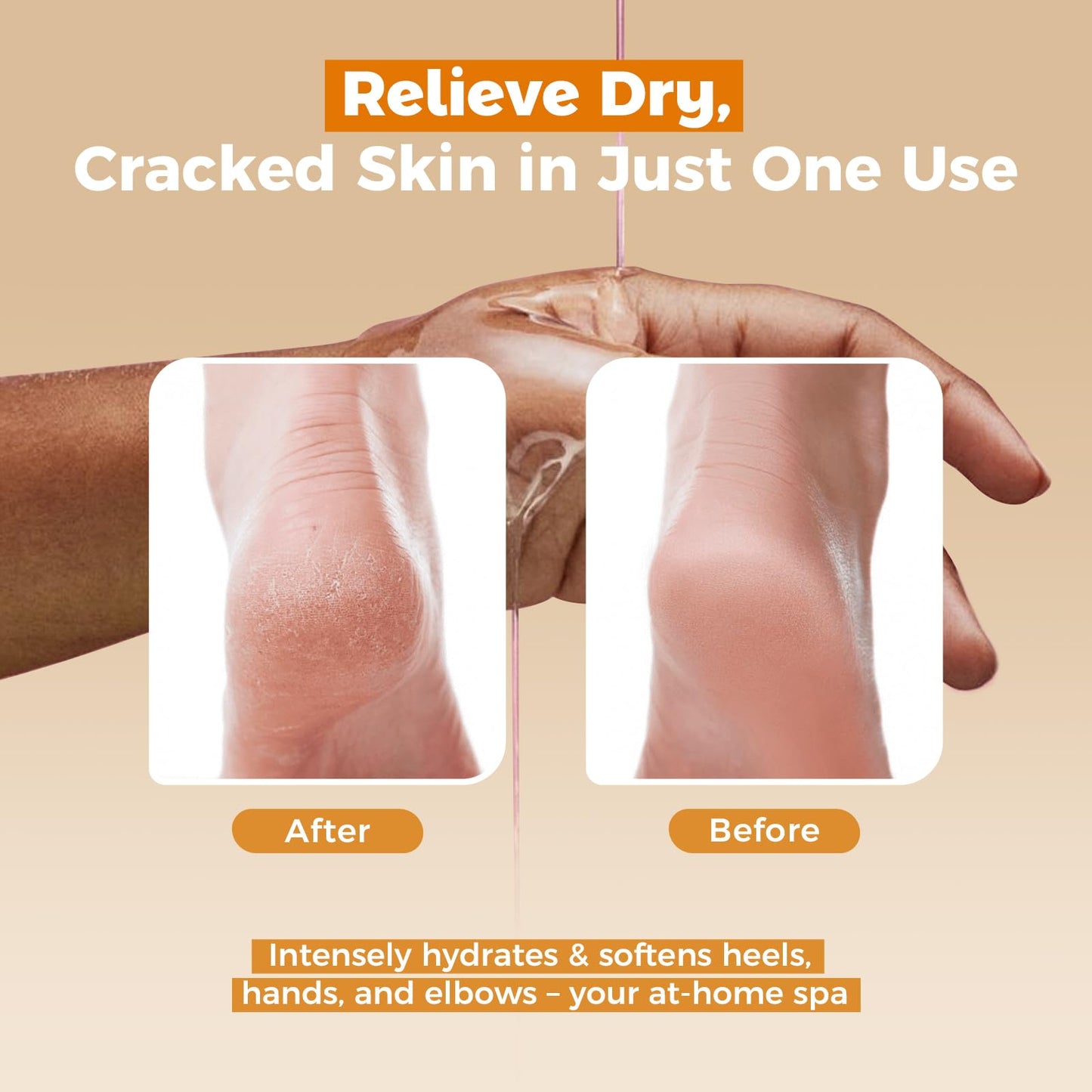 GIRLEARLE paraffin wax refills being cleanly peeled off a hand demonstrating the non sticky residue formula.