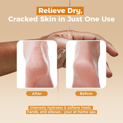 GIRLEARLE paraffin wax refills being cleanly peeled off a hand demonstrating the non sticky residue formula.