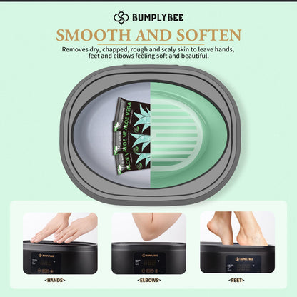 USA imported premium spa quality paraffin wax refill blocks by BUMPLYBEE