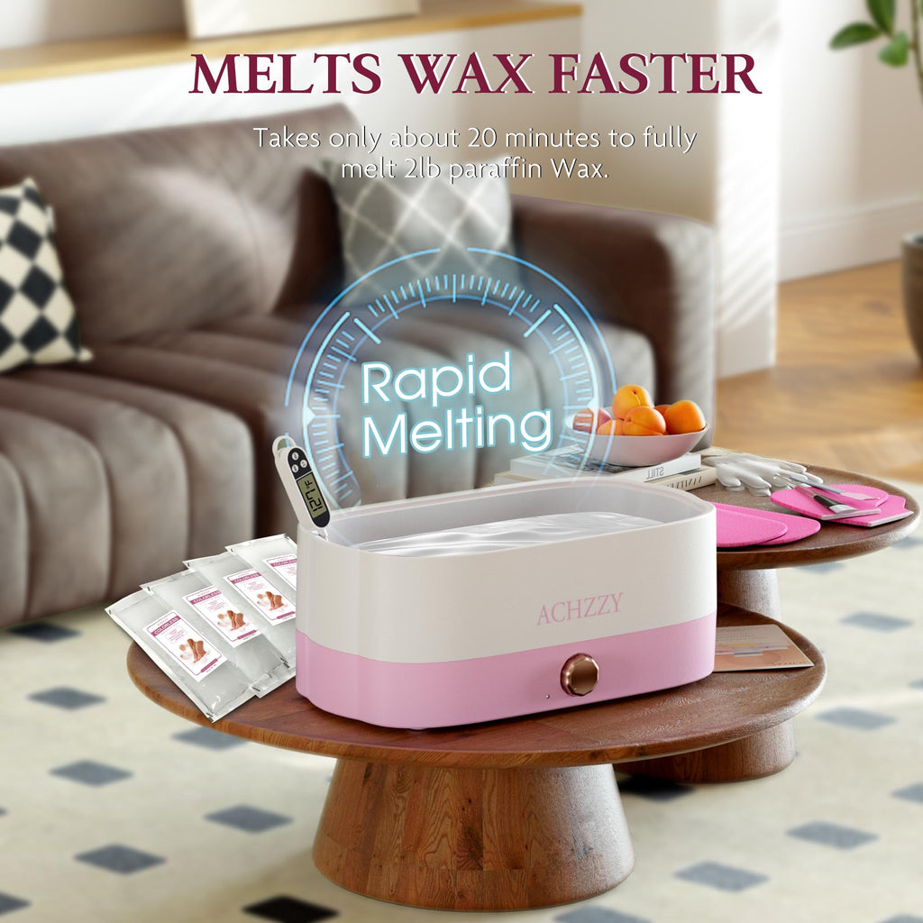 Achzzy wax blocks prepared for paraffin bath machine