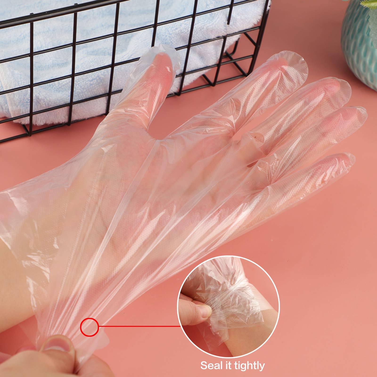Step by step paraffin hot wax therapy application using protective plastic liner covers