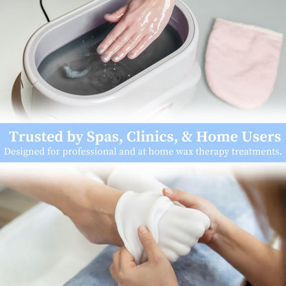 Performa physical therapy paraffin wax refill showcasing extreme clarity for sensitive skin heat treatments