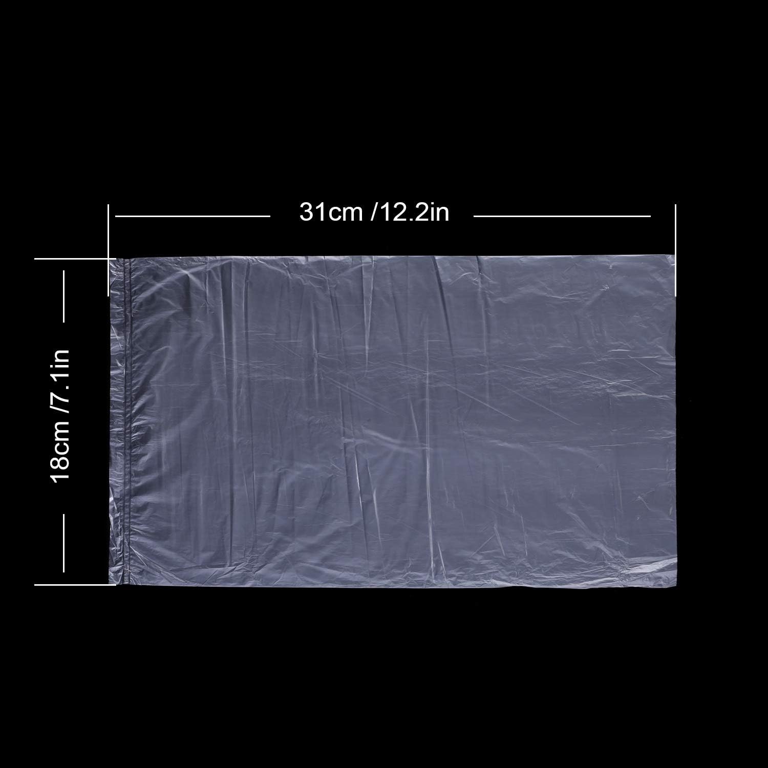 Clear disposable plastic paraffin liners for hot spa wax therapy