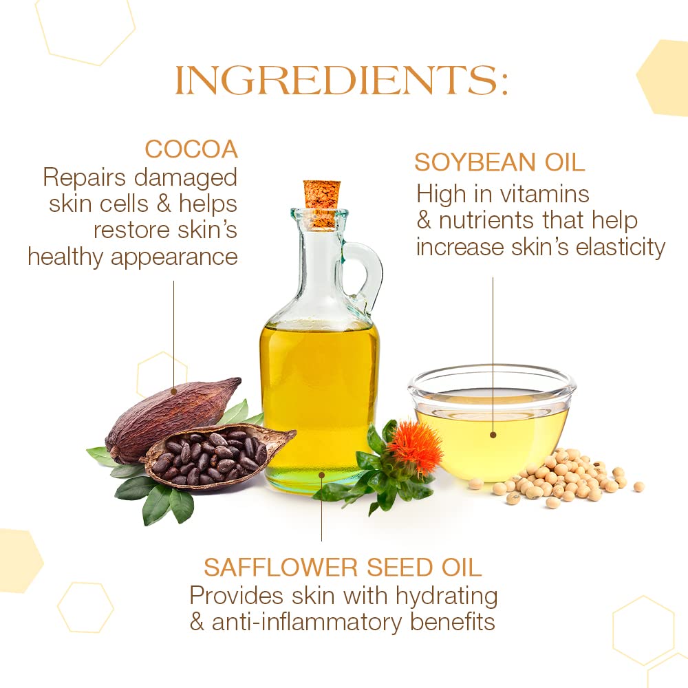 Back label of GiGi Sweet Vanilla Paraffin showing detailed ingredient list and usage instructions.
