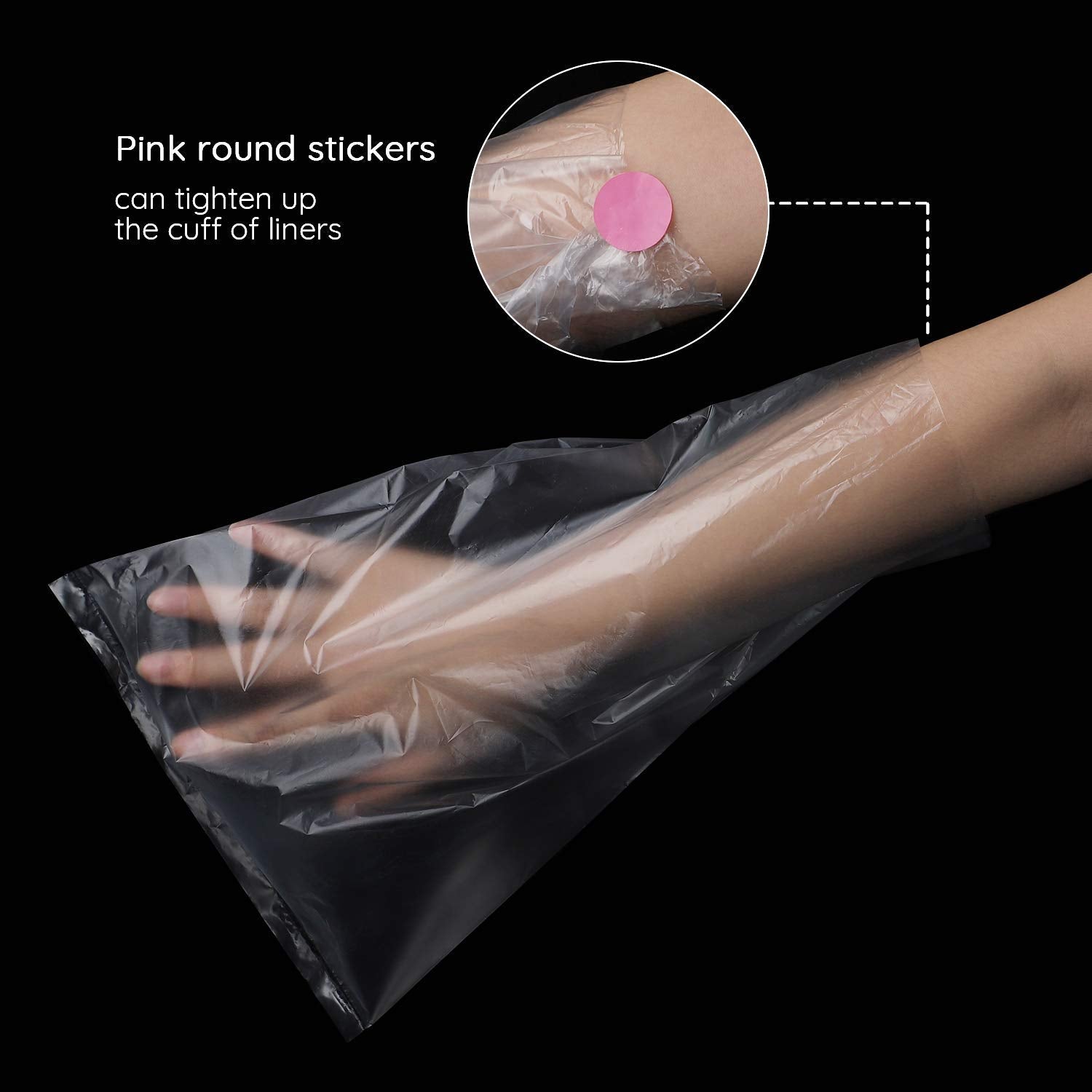 Paraffin bath mitts covers showing universal fitment for foot pedicure