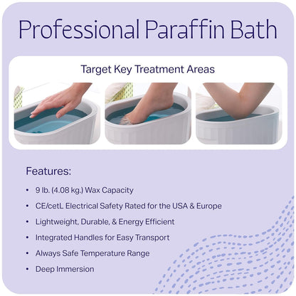 Therabath TB6 heat therapy bath for hand and foot pain relief