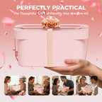 Rose infused paraffin wax refills and thermal mitt accessories