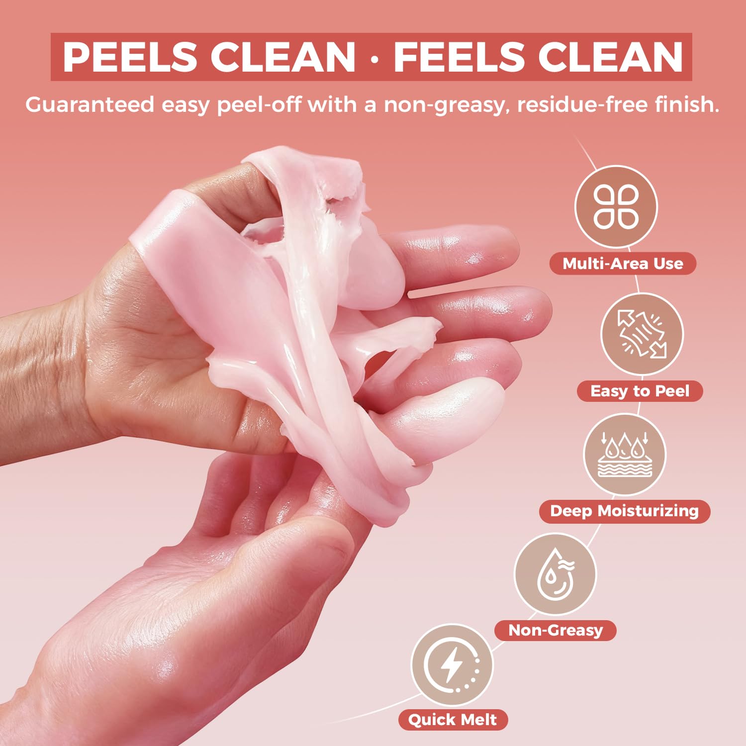 A foot immersed inside the large pink paraffin wax machine for home pedicure therapy.