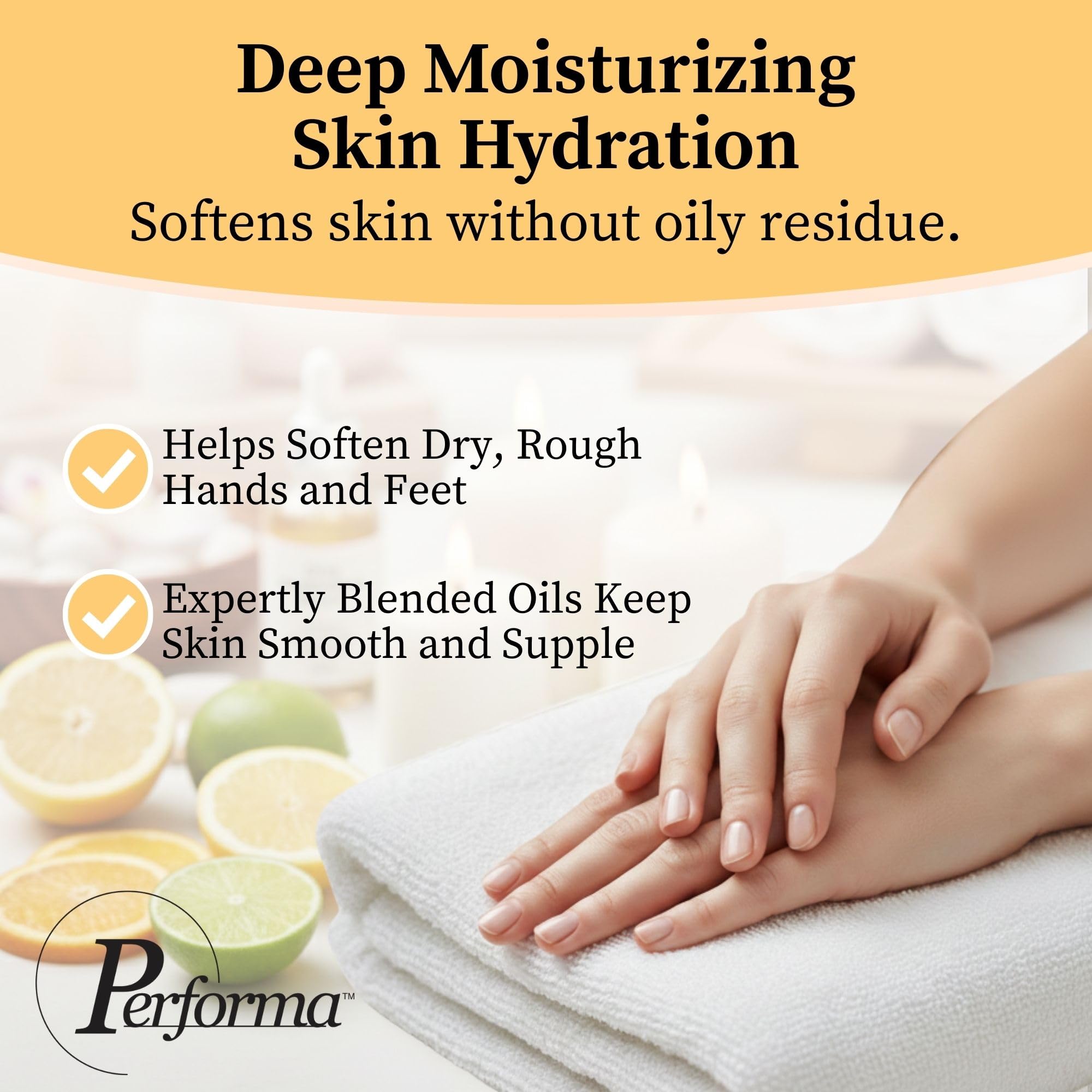 Performa therapeutic paraffin wax beads melting into clear liquid form for arthritis relief.