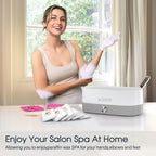 Achzzy paraffin wax refills lifestyle spa setup
