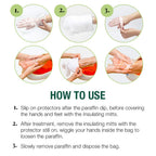 Clean + Easy 100 count paraffin wax bags packaging details and labeling