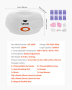 Hands receiving spa treatment using Vevor paraffin wax warmer