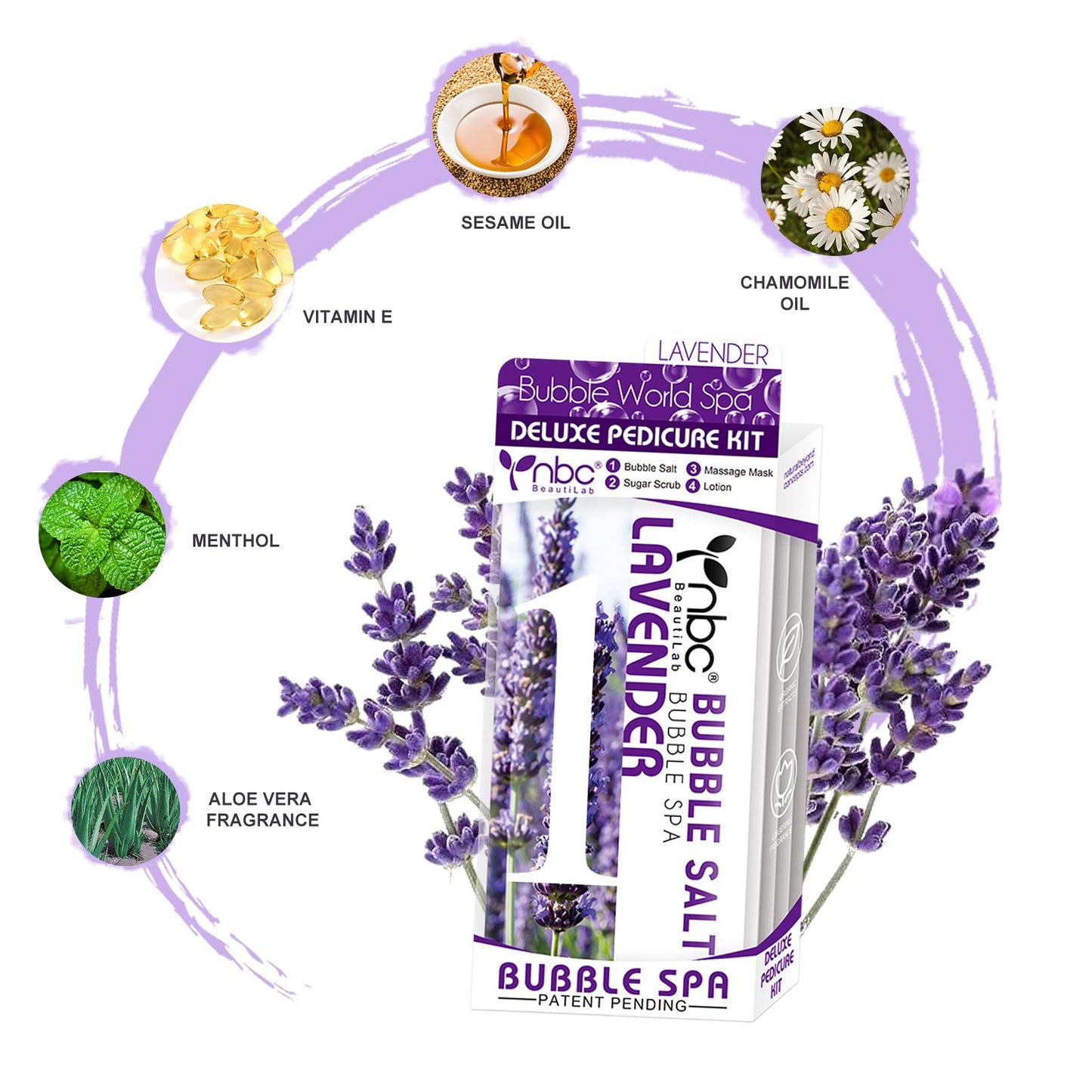 Deep conditioning massage mask for smooth feet