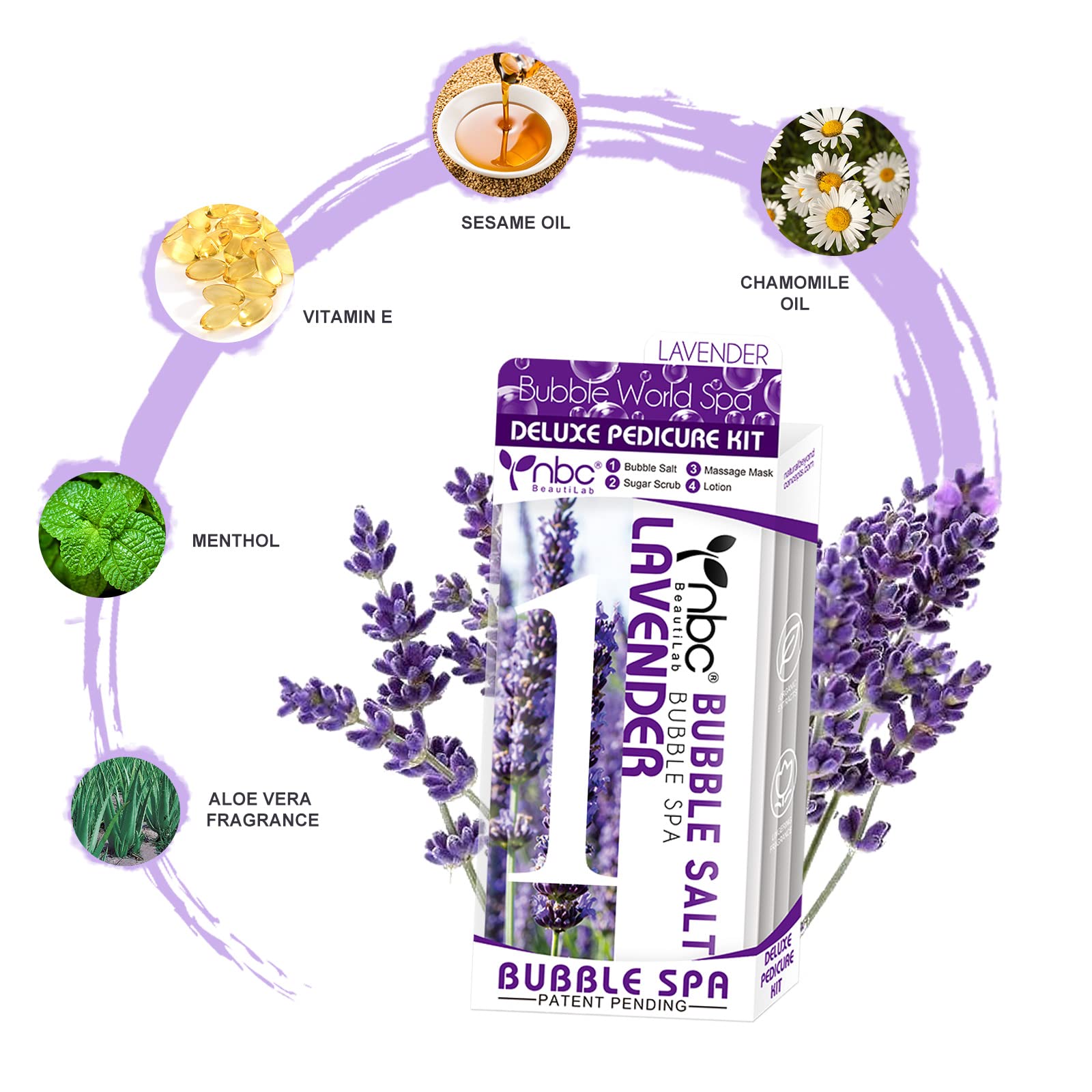 Deep conditioning massage mask for smooth feet
