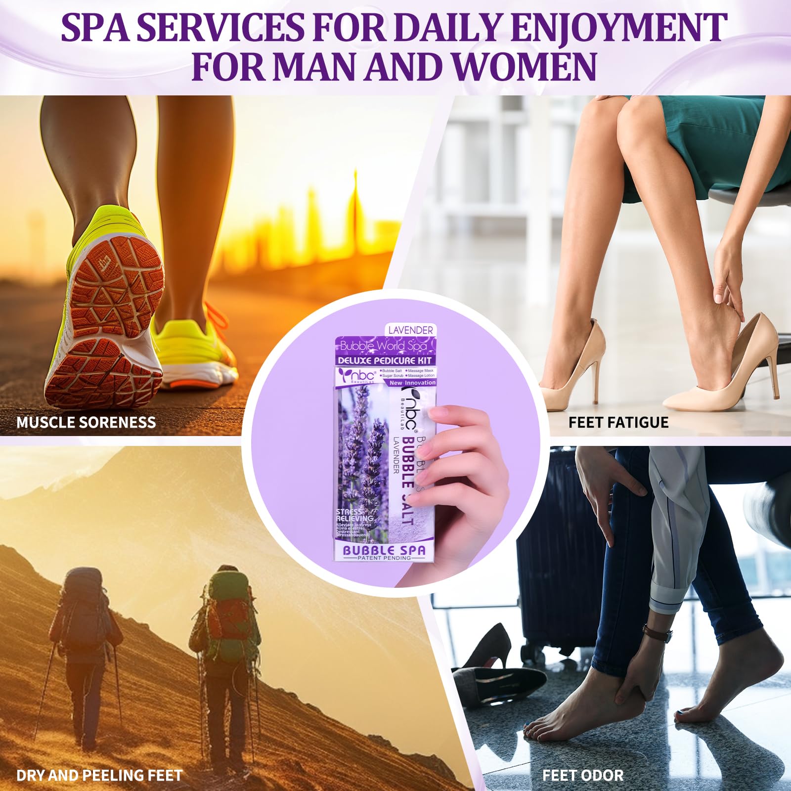Hydrating massage lotion sachet from nbc BeautiLab