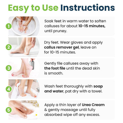 Professional foot file for dead skin removal from Foot Cure