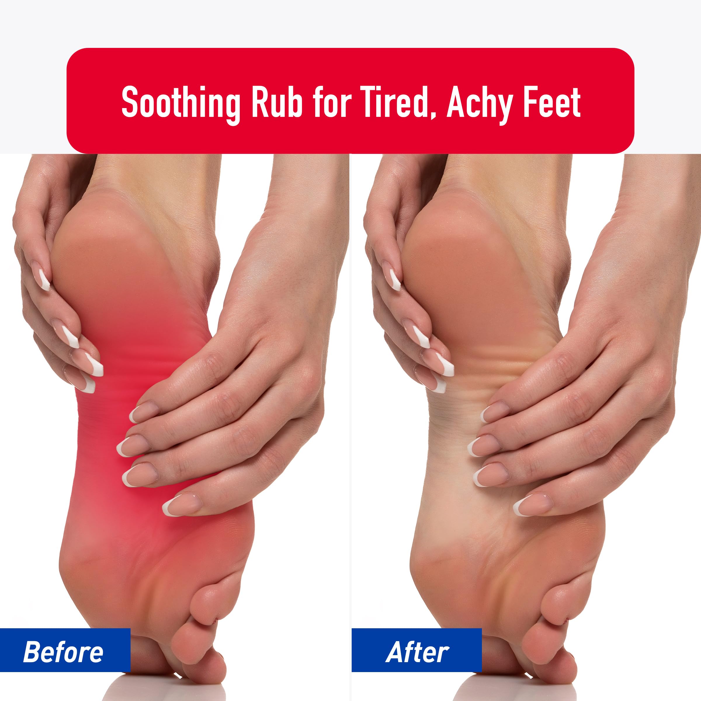 Authentic USA imported Heal And Rescue cooling mint foot gel for swelling and heel pain