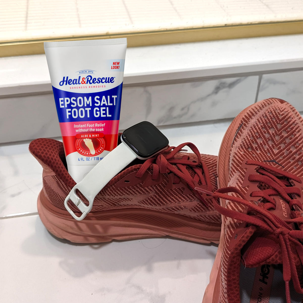 Heal And Rescue Epsom Salt Foot Gel complete bundle view