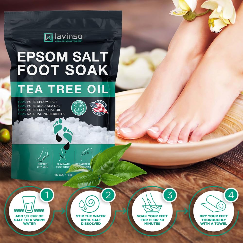 Lv Lavinso foot soak 1 pound bag package details