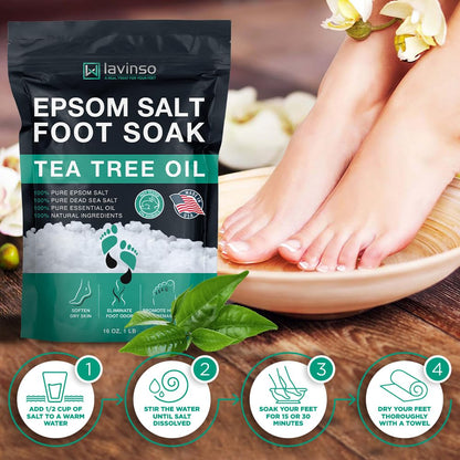 Lv Lavinso foot soak 1 pound bag package details