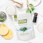 Epsoak tea tree oil foot salt lifestyle packaging