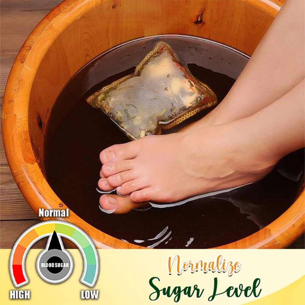Complete 20 pieces box package of ginger and mugwort foot soak