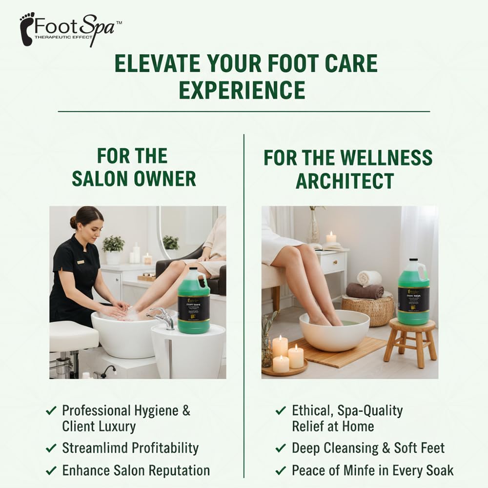 FootSpa 128 fluid ounce refill container top cap and safety seal