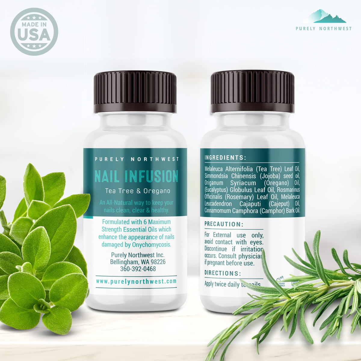 Complete two-step foot care system bundle display