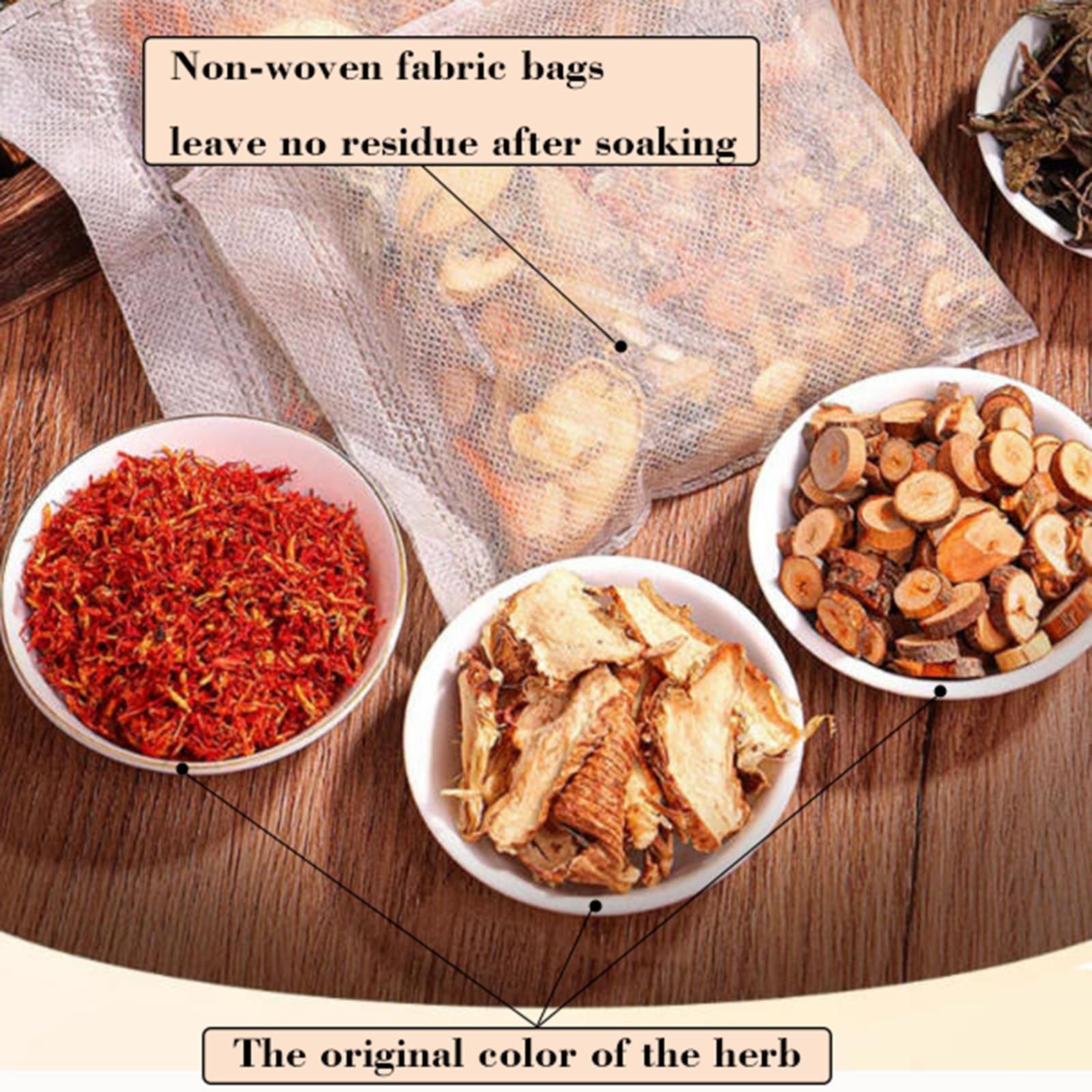 Detailed view of the 30 pack herbal foot detox contents