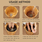 Back label showing instructions and product details