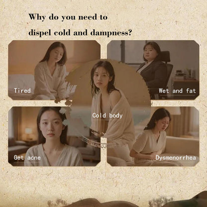 Packaging showing herbal foot bath benefits and ingredients