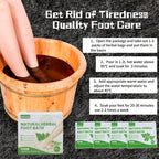 Lifestyle image of herbal foot soak relaxation ritual