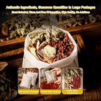 SKVSKV herbal foot bath bags box and individual sachet design