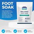 Imperial Feet tea tree foot soak ready for spa