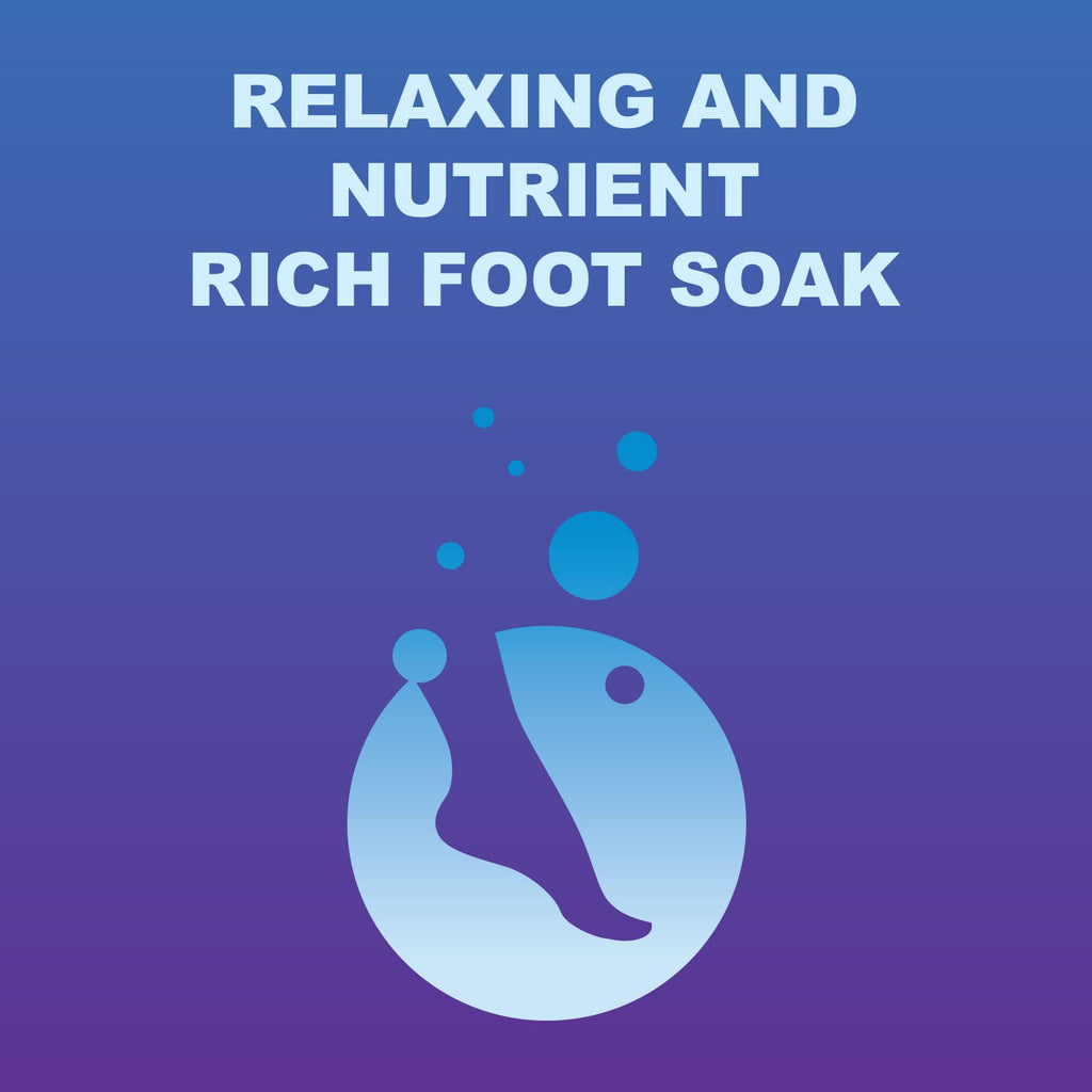 Side angle view of Nerve Spa foot soak tube container