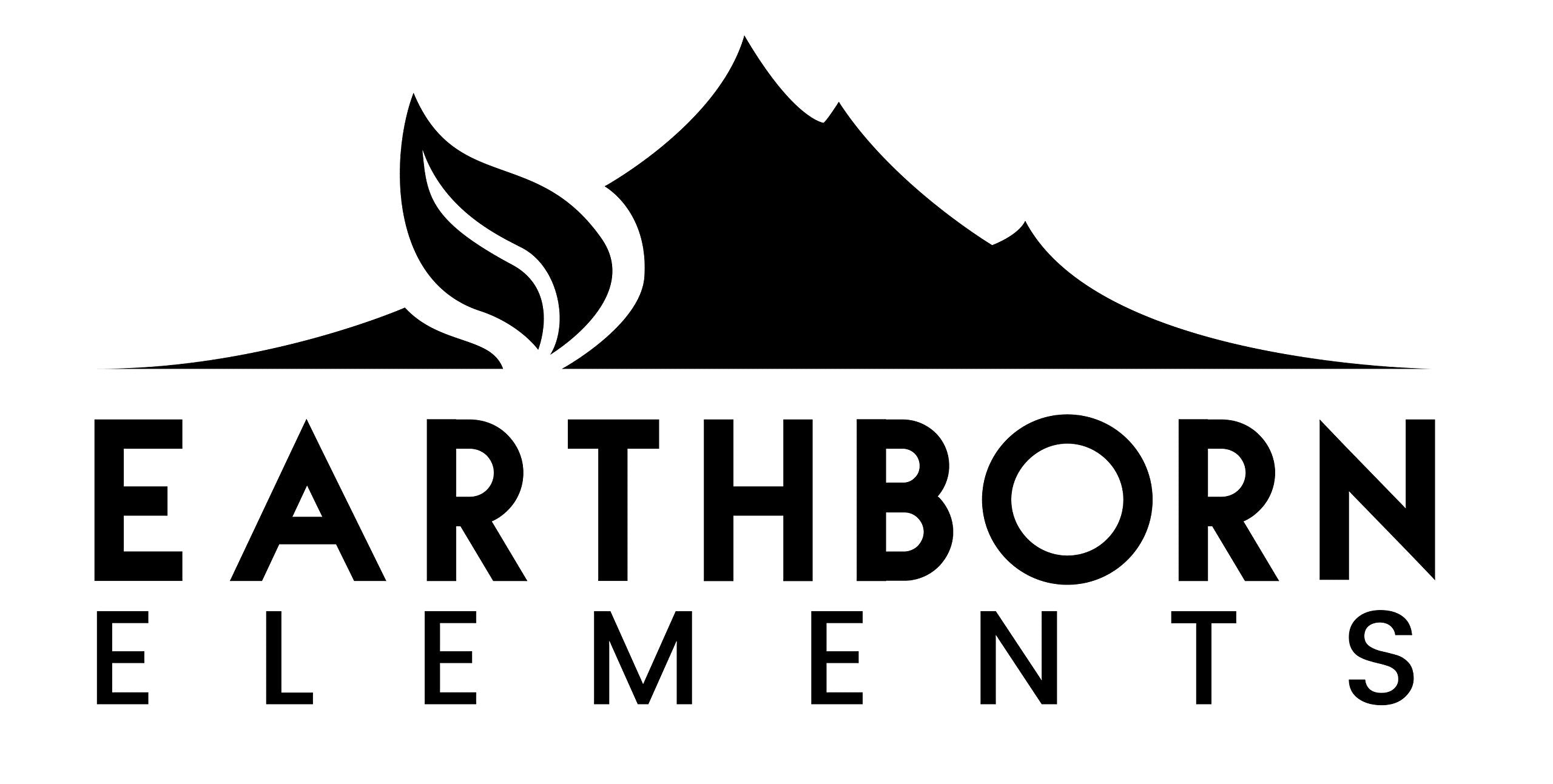 Earthborn Elements minty foot soak bucket packaging design.