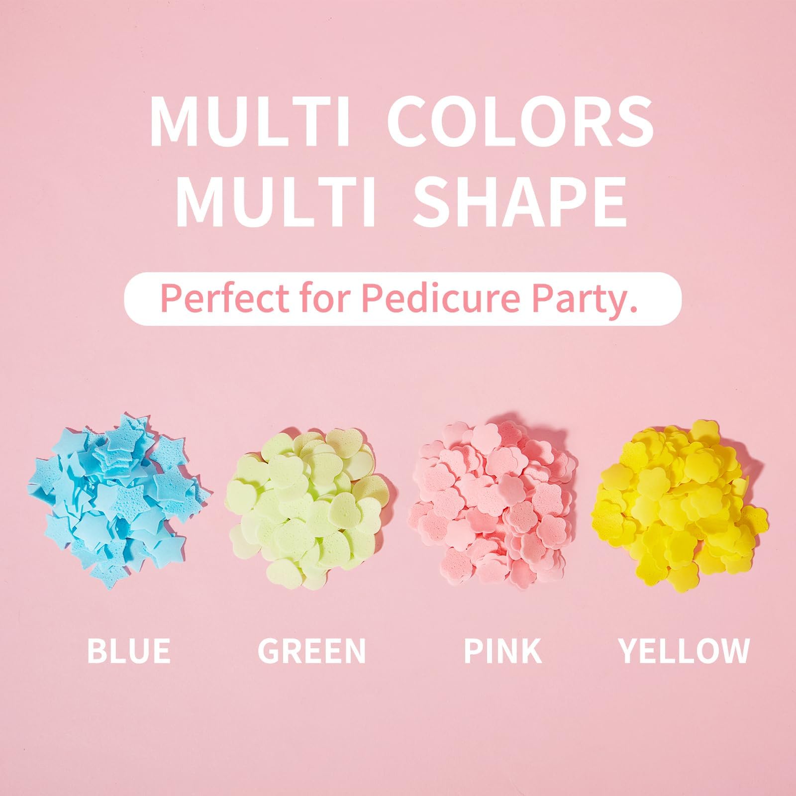 BPrettier rose-scented foot soak petals in a spa basin