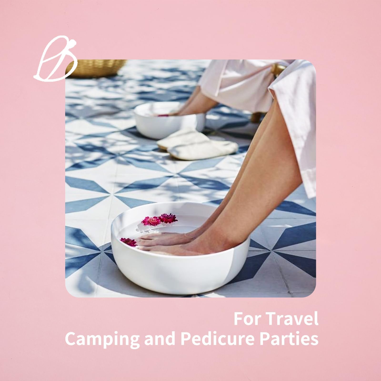 BPrettier Pedicure Soap Flowers packaging details