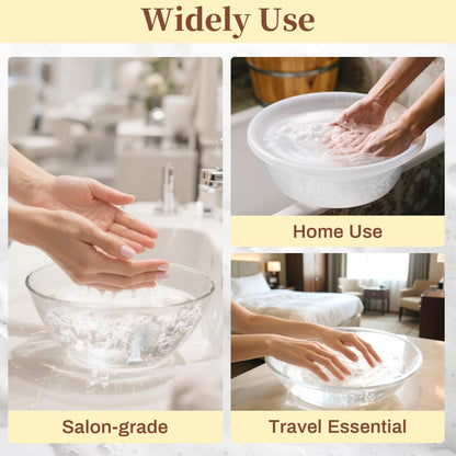 Professional nail preparation with milk and honey soak tablets