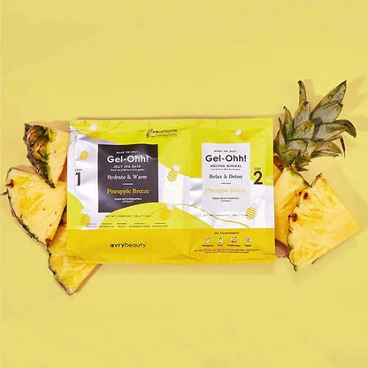 AvryBeauty Jelly Spa Bath two-step pedicure treatment sachet