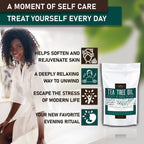 ORISO foot soak pouch ready for home spa use