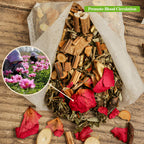 Side profile of the 900 gram foot soak box packaging
