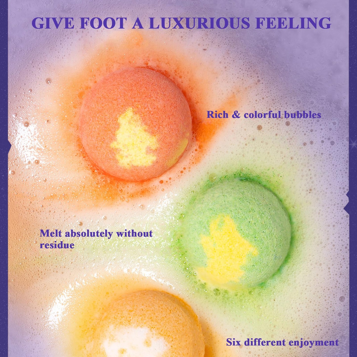 Ingredients detail of Magiherbe foot spa bombs