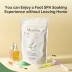MelodySusie moisturizing foot soak close up view