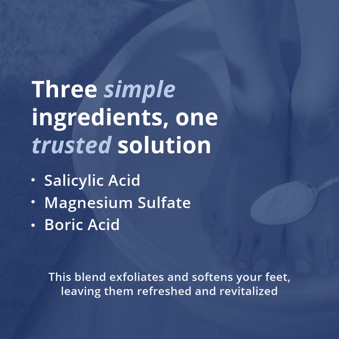 Brown's Original Medicated Foot Bath powder texture details outside of the container.