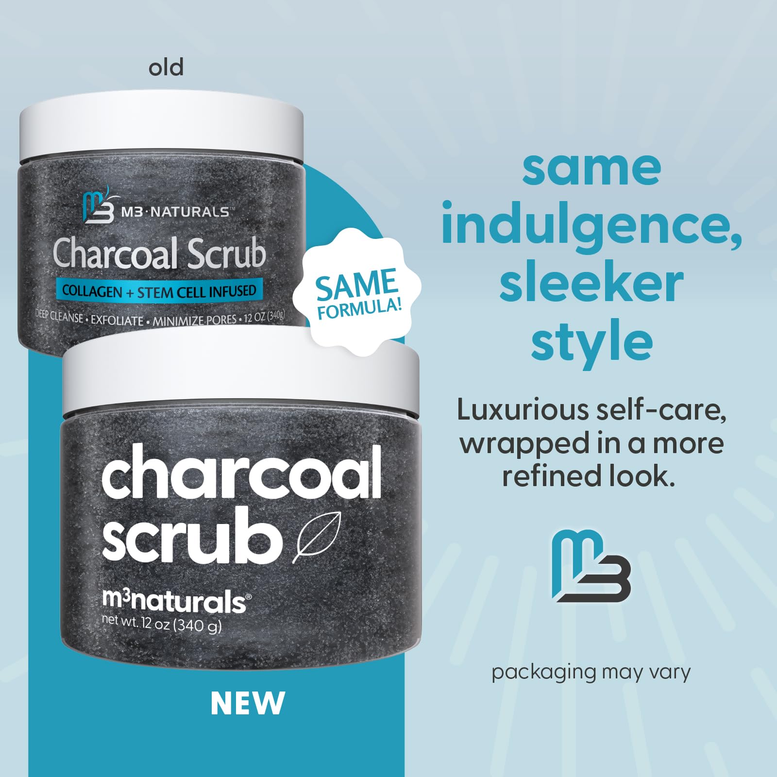 Natural exfoliating body and face wash paste texture closeup