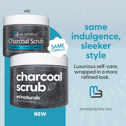 Natural exfoliating body and face wash paste texture closeup