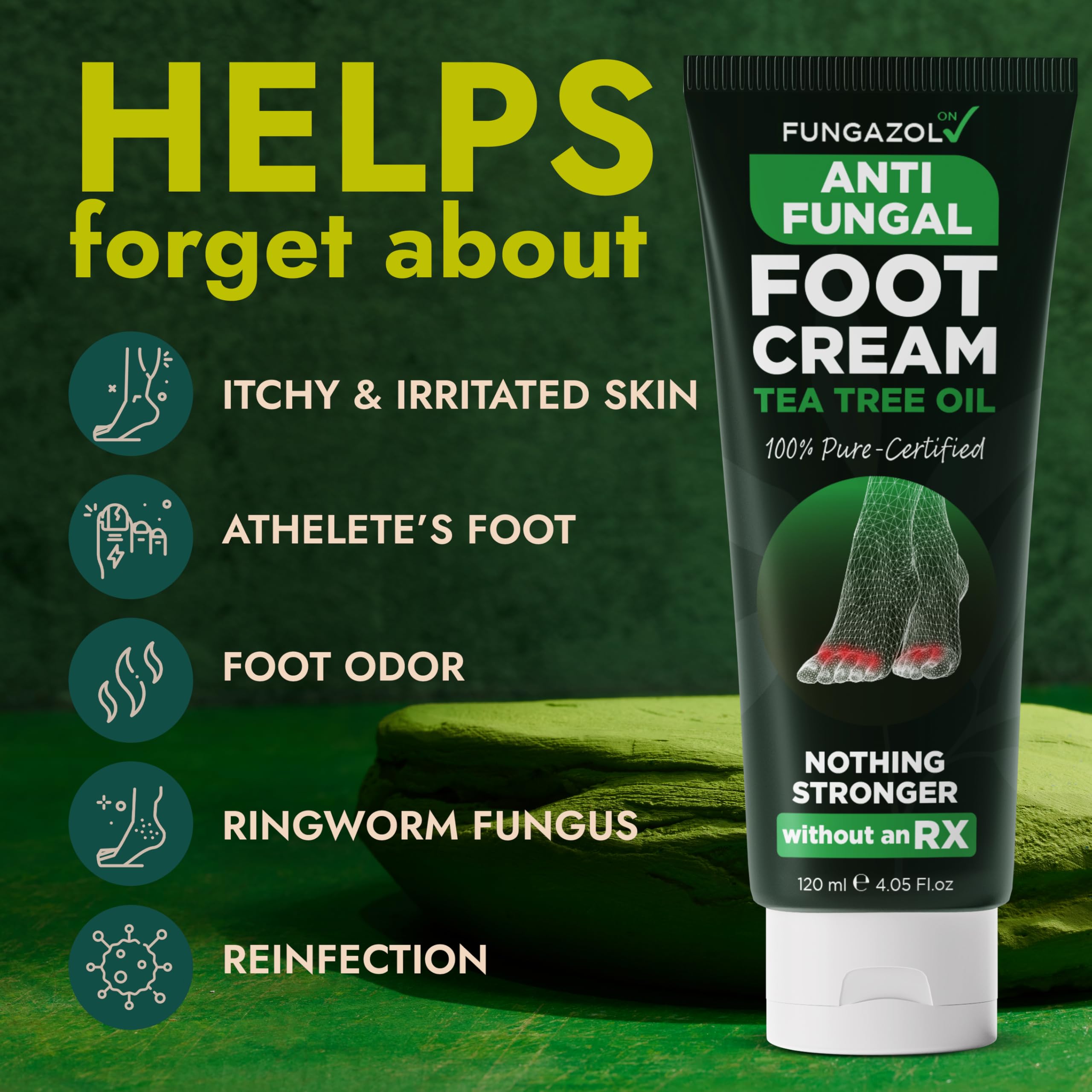Terramed callus remover foot scrub texture
