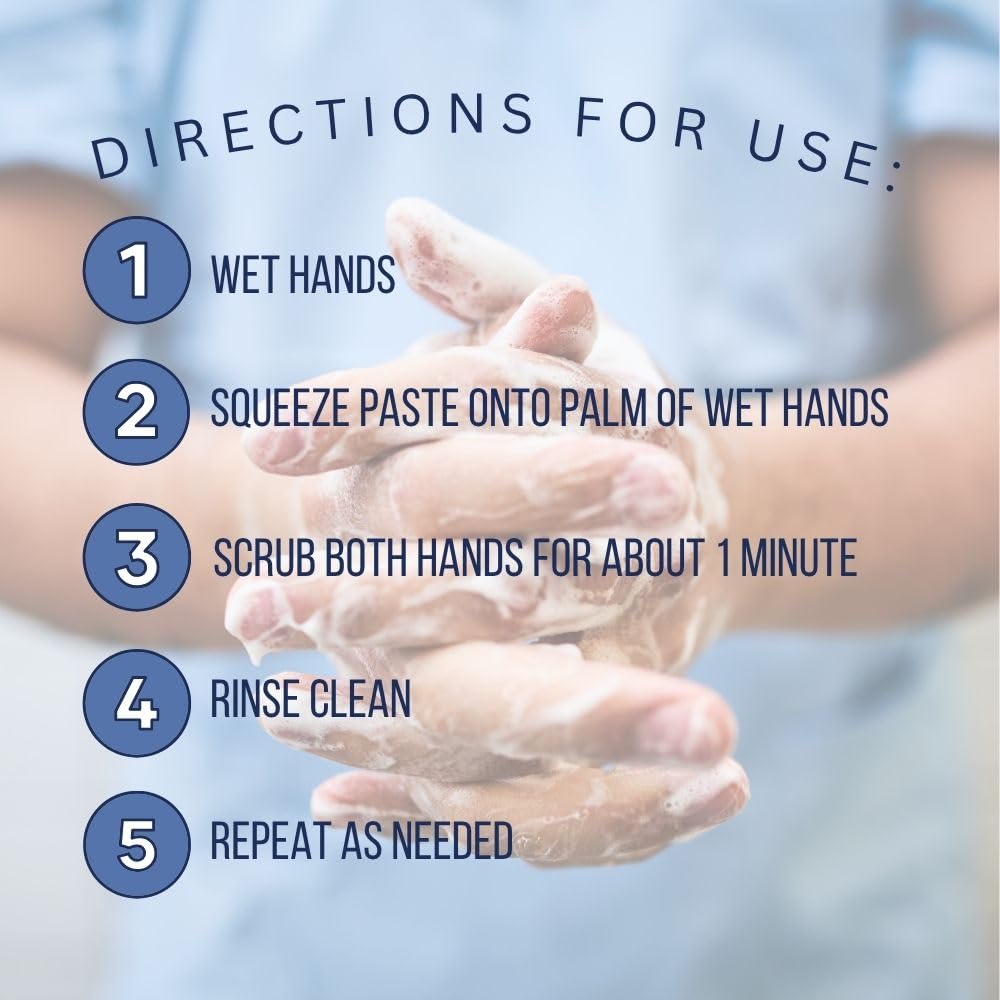 Mackenzie's Fisherman Hand Scrub bottle label details